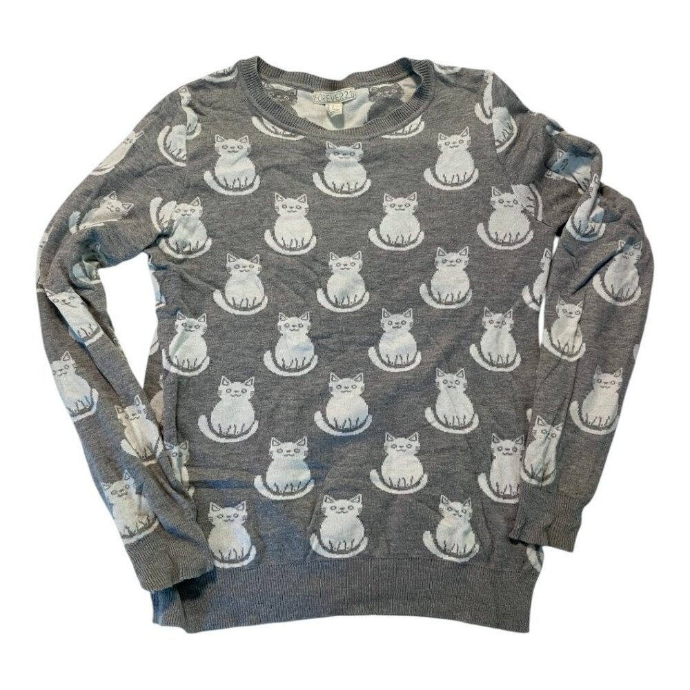Soft Cat Sweater size Small Womens